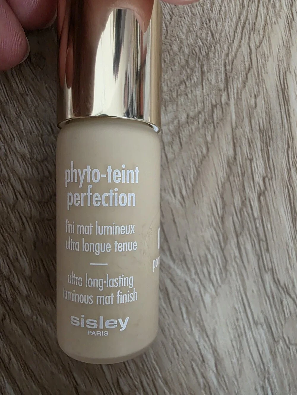 Sisley Paris Phyto-Teint Perfection Mat Foundation 0W Porcelaine